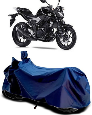 AASHTIK MART Two Wheeler Cover for Yamaha(MT 03, Blue)