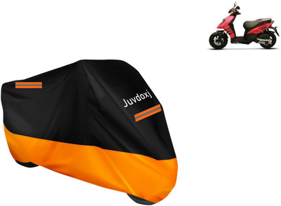 Juvdoxj Waterproof Two Wheeler Cover for Aprilia(Storm 125, Orange)