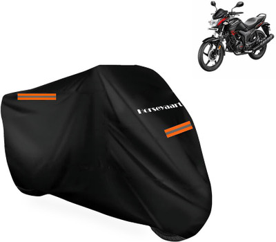 Horseyaart Waterproof Two Wheeler Cover for Hero(Hunk, Black)