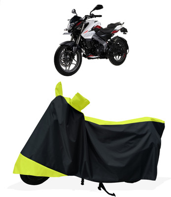 Tricway Two Wheeler Cover for Bajaj(Pulsar 160 NS DTS-i, Yellow)