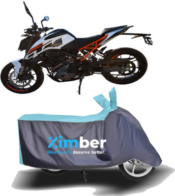 APNEK Two Wheeler Cover for KTM(250 Duke, Blue, Grey)