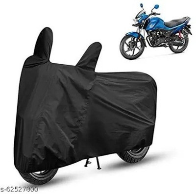 gurukul mart Waterproof Two Wheeler Cover for Hero(Activa 6G, Black)