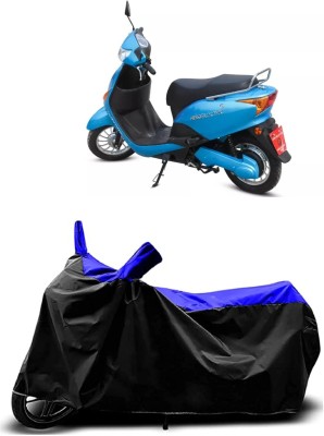 VESMEI Two Wheeler Cover for Hero(Electric Optima Li, Blue)