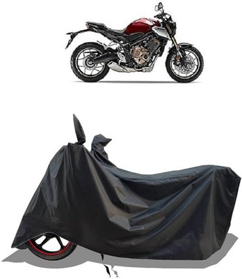 KEDIT Two Wheeler Cover for Honda(CBR 600 RR, Black)