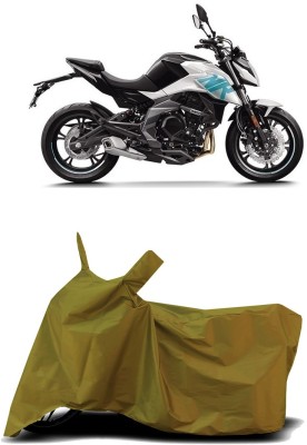 VESMEI Two Wheeler Cover for CFMoto(400NK, Blue)