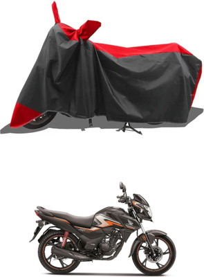 RAQTRO Waterproof Two Wheeler Cover for Honda(SP125, Red, Black)
