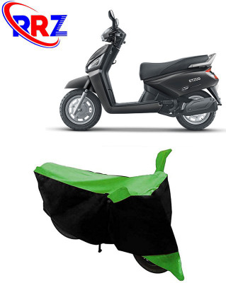 RRZ Waterproof Two Wheeler Cover for Mahindra(Gusto, Black, Green)