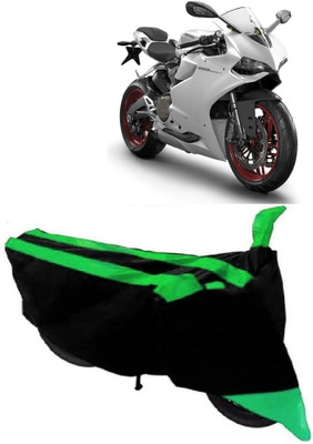 DeepShakshi AUTOMOTIVE Two Wheeler Cover for Ducati(899 Panigale, Green)