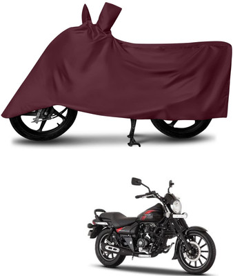 KEDIT Two Wheeler Cover for Bajaj(Avenger Street 160, Maroon)