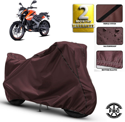 AutoGalaxy Waterproof Two Wheeler Cover for Bajaj(Pulsar NS 200, Maroon)