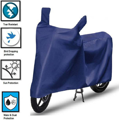 RAAMKM Waterproof Two Wheeler Cover for TVS(Raider, Blue)