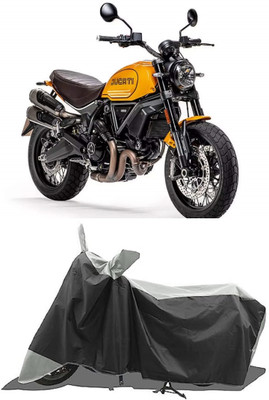 GROFATIK Two Wheeler Cover for Ducati(Scrambler 1100, Grey)