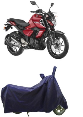 Coxtor Waterproof Two Wheeler Cover for Yamaha(FZ S FI New BS6, Blue)