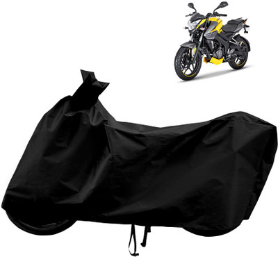 Horseyaart Waterproof Two Wheeler Cover for Bajaj(Pulsar 200NS FI BS6, Black)