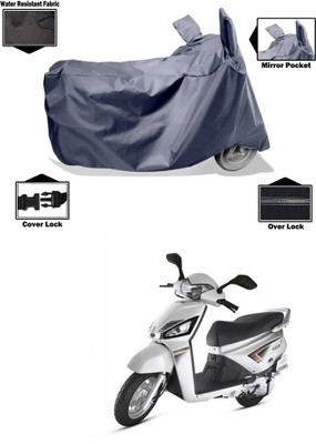 CODOKI Waterproof Two Wheeler Cover for Mahindra(Gusto, Grey)