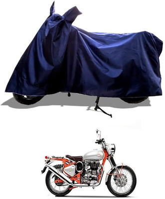 KEDIT Two Wheeler Cover for Royal Enfield(Bullet 350, Blue)