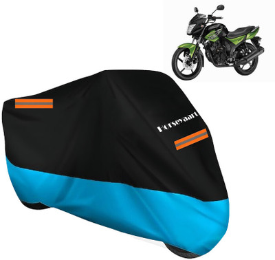Horseyaart Waterproof Two Wheeler Cover for Yamaha(SZ RR V2.0, Blue)