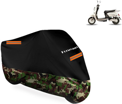 Horseyaart Waterproof Two Wheeler Cover for Evolet(Polo BS6, Multicolor)