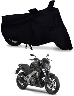 Mdstar Waterproof Two Wheeler Cover for Bajaj(Dominar, Black)