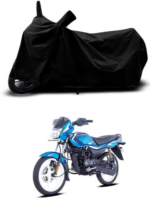 DeepShakshi AUTOMOTIVE Two Wheeler Cover for Bajaj(Platina 110, Black)