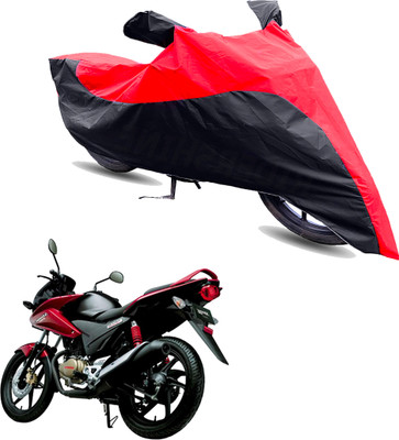 Motodreka Two Wheeler Cover for Honda(CBF Stunner, Red, Black)