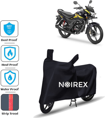 NOIREX Two Wheeler Cover for Honda(CB Shine SP, Black)