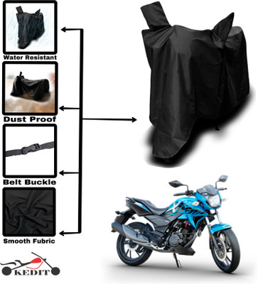 KEDIT Two Wheeler Cover for Universal For Bike(Xtreme 200R, Black)