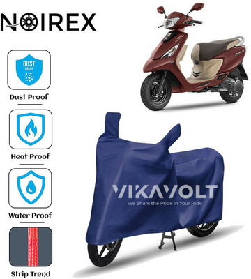 NOIREX Waterproof Two Wheeler Cover for TVS(Zest, Blue)