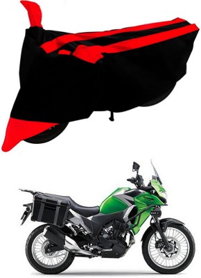 Genipap Two Wheeler Cover for Kawasaki(Versys X 300, Black, Red)