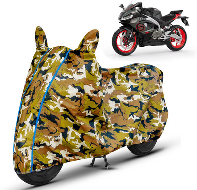 AUTOMOZEXO Waterproof Two Wheeler Cover for Aprilia(Multicolor)