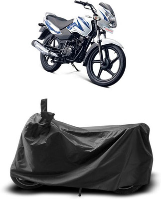 AASHTIK MART Two Wheeler Cover for TVS(Sport ES, Black)