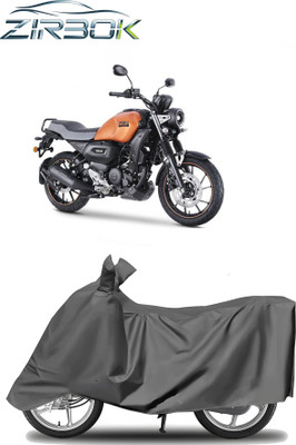 ZIRBOK Waterproof Two Wheeler Cover for Yamaha(FZ-X, Grey)