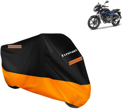 Horseyaart Waterproof Two Wheeler Cover for Bajaj(Pulsar 150, Orange)