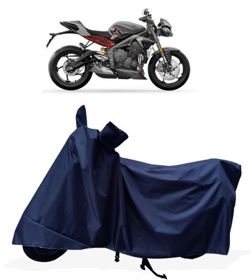 Tricway Two Wheeler Cover for Triumph(Speed Triple ABS, Blue)