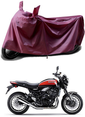 APNEK Waterproof Two Wheeler Cover for Kawasaki(Z900RS BS6, Maroon)