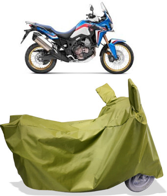 Amexride Two Wheeler Cover for Honda(CRF1000L Africa Twin BS6, Maroon)