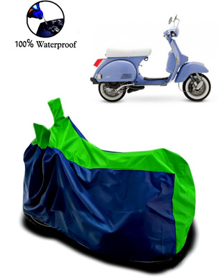 Autofly Waterproof Two Wheeler Cover for LML(Star Euro, Blue, Green)