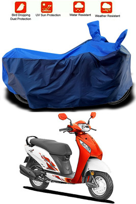 MMSSTAR Waterproof Two Wheeler Cover for Honda(Activa 4G, Blue, Blue)