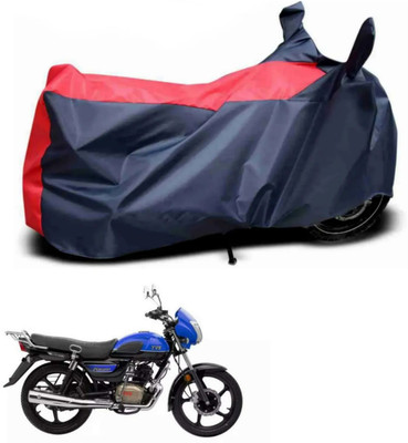 ma collections Waterproof Two Wheeler Cover for TVS(Radeon, Red, Blue)