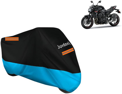 Juvdoxj Waterproof Two Wheeler Cover for Kawasaki(Z900 BS6, Blue)