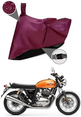KEDIT Two Wheeler Cover for Royal Enfield(Interceptor 650, Maroon)