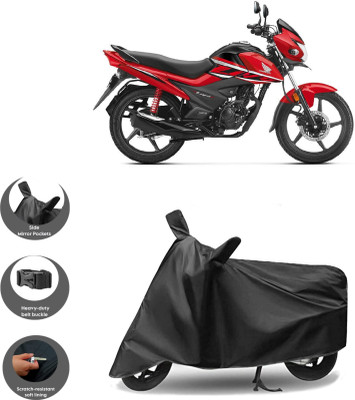 DeepShakshi AUTOMOTIVE Waterproof Two Wheeler Cover for Honda(Livo BS6, Black)