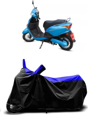 VESMEI Two Wheeler Cover for Hero(Electric Scooter, Blue)