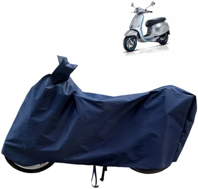 Horseyaart Waterproof Two Wheeler Cover for Piaggio(Piaggio Elettrica, Blue)