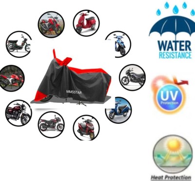 Mdstar Waterproof Two Wheeler Cover for Mahindra(FZ S V3, Black)