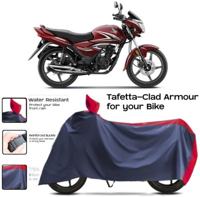 WMIZEXA Two Wheeler Cover for Honda(Shine, Red, Blue)