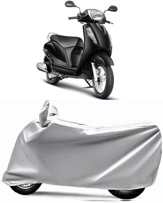 V VINTON Two Wheeler Cover for Suzuki(Access, Grey)