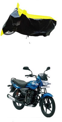 VESMEI Two Wheeler Cover for Bajaj(Platina 100 DTS-i, Yellow)