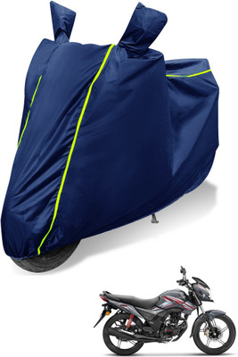 Auto Hub Waterproof Two Wheeler Cover for Honda(SP 125, Blue)