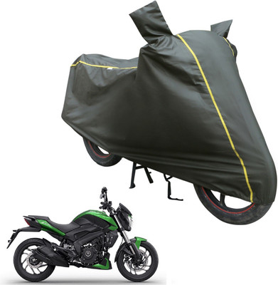 Fit Fly Waterproof Two Wheeler Cover for Bajaj(Dominar, Green)